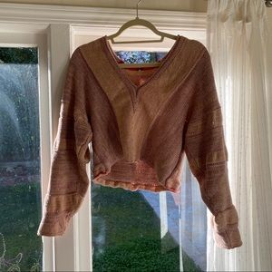 Free People Crop Sweater